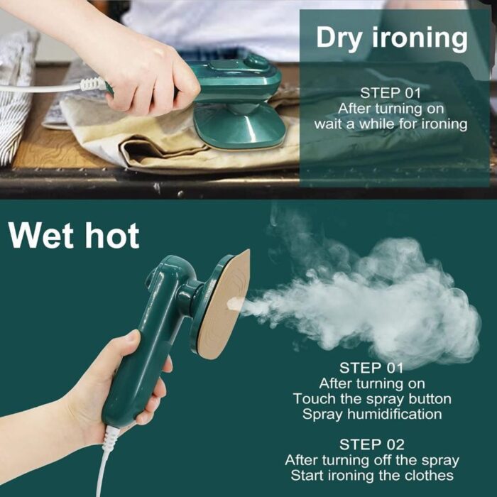 Professional Micro Steam Iron Portable Electric Steamer - Image 2