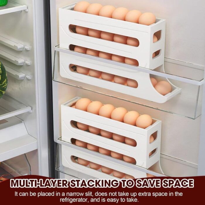 Four Layer Egg Dispenser Egg Basket