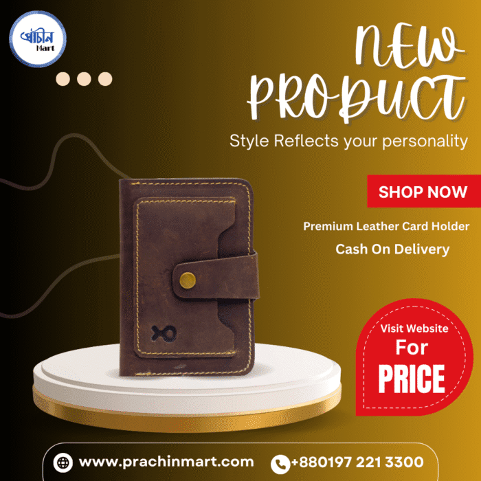 Premium Leather Card Holder-CLL-220